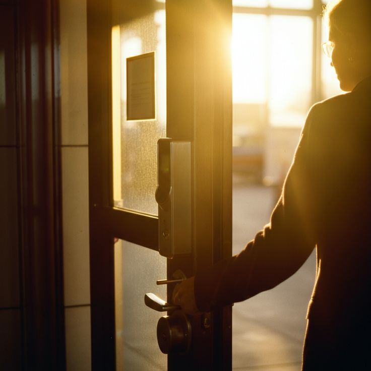 Ouverture de porte